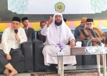 Kunjungan Syech Dr. Read Dead Ahmad dari Yaman dan Ustad Ahmad Hatta, MA Pimpinan Pesantren Milbos Bogor Jawa Barat di Pesantren Semayoen Nusantara Bener Meriah, Photo : Humas Pesantren Semayoen Nusantara