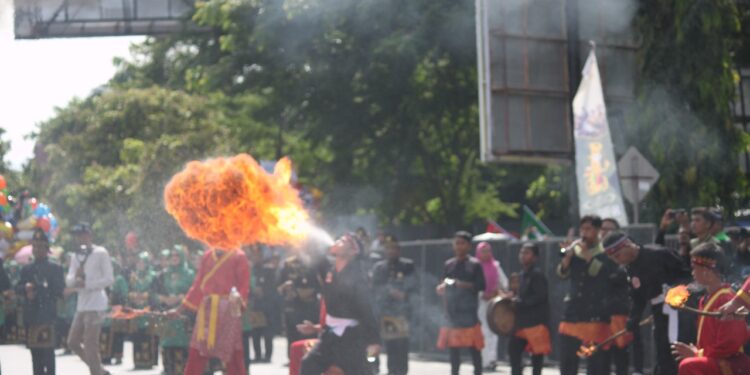 Atrasi Pawai Budaya (Pekan Kebudayaan Aceh) PKA Ke-8 Banda Aceh, Photo : Ist