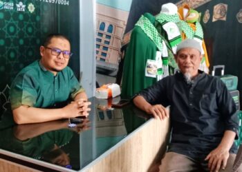 Muhajir Mitra Perwakilan Bener Meriah group Safarindo Albarokah Umroh. Photo : Ist