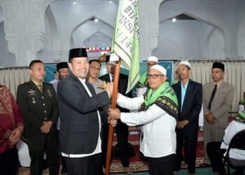Pelepasan Jamaah Haji asal Bener Meriah oleh Pj. Bupati Meriah, Photo : Gemapers
