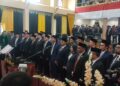 Proses sumpah dan janji anggota DPRK Bener Meriah Priode 2024/2029,
Photo : Ist