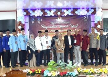 Pengundian Nomor Urut Paslon Bupati dan Wakil Bupati Bener Meriah, Photo: Doc KIP Bener Meriah