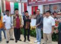 Dek Fadh, Calon Wakil Gubernur Aceh bersama Paslon Tagore-Armia, Safri Gumara, DPRK Bener Meriah, dan dr. Jawahir Ketua Tim Pemenagan TagAr. Photo : gemapers