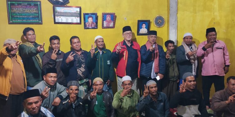 Temu RamahTagore-Armia bersama masyarakat Kampung Kala Tenang, photo : gemapers