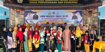 Lomba bercerita tingkat SD/MIN se-kabupaten Bener Meriah , Foto: Ist