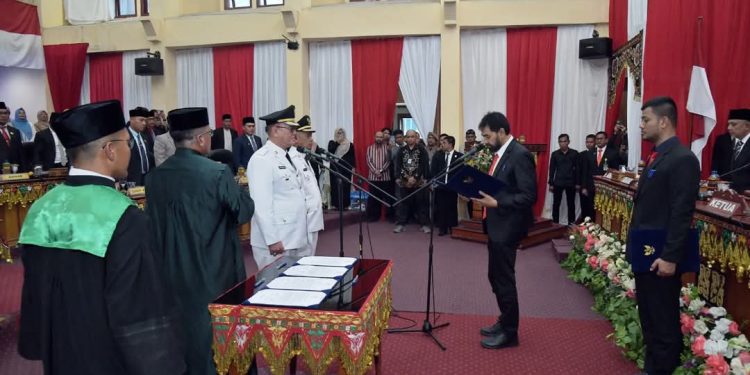 Pelantikan Bupati dan Wakil Bupati Aceh Tengah Oleh Gubernur Aceh, Foto : Prokopim Bener Meriah