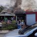Kejadian kebakaran hebat di kampung Mupakat Jadi, kec.Bukit Kamis (27/3/2025). Foto : Humas Polres BM