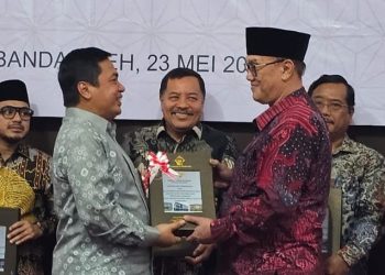 Bener Meriah kembali  mendapatkan predikat Opini Wajar Tanpa Pengecualian (WTP) dari Badan Pemeriksa Keuangan Republik Indonesia (BPK-RI) Perwakilan Aceh atas Laporan Keuangan Pemerintah Daerah Tahun Anggaran 2024. Banda Aceh, Jumat (23/5/2025). Foto : Ist