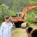 Tagore Abu Bakar kembali melakukan perbaikan jalan dan jembatan menuju makam Reje, yang terletak di kampung Serule kecamatan Bintang Kabupaten Aceh Tengah, senin, (23/06/2025). Foto : Ist