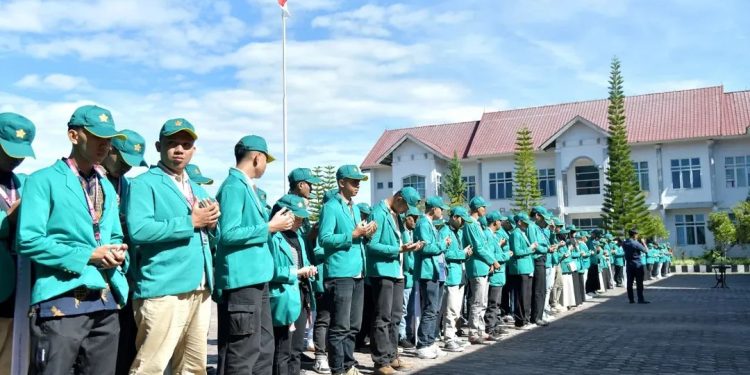 Mahasiswa Unsyiah Banda Aceh dalam Program KKN di Kabupaten Bener Meriah, Rabu (2/7/2025). Foto : Ist