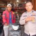 Aipda Candra Sugara, S.H, bersama Yusniadi, Photo : Ist