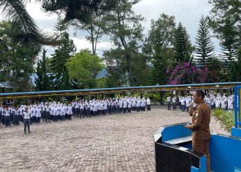 Sosialisasi Oleh Dinas P3AKB Kabupaten Bener Meriah di SMAN 1 Bukit, Senin 20/10/2025. Foto : Edi Sahputra (PFI Aceh)