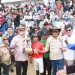 Penerimaan piala pacuan kuda tradisional Gayo Lues dalam rangka Hut RI ke-80 oleh Bupati Bener Meriah Ir.H.Tagore Abubakar di stadion pacuan kuda buntul nege gayo lues, minggu (26/10/2025), foto: Ist