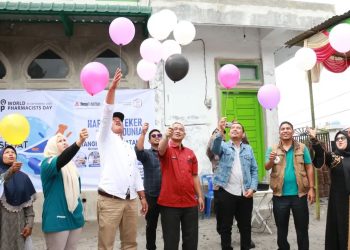 Wabup Armia hadiri kegiatan WPD (World Pharmacist day) dan HKN (Hari Kesehatan Nasional) ke-3 di Banda Lampahan Bener Meriah, Sabtu, (15/11/2025). Foto: Prokopim BM