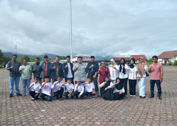 Pelepasan Kontingen FTBI oleh Pemda Bener Meriah, di halaman Setdakab. jum'at (21/11/2025). Foto: Prokopim BM