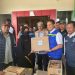 Penyerahan bantuan oleh Menkes RI Budi Gunadi Sadikin di Puskesmas Simpang Tiga Kec.Bukit. Jumat (19/12/2025). Foto : Dok Puskesmas Simpang Tiga