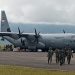 Pengangkutan hasil pertanian menggunakan pesawat hercules milik TNI AU di Bandara Rembele Bener Meriah, rabu 17/12/2025. Foto : Ist