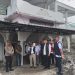 Ketua Pusat PMI Jusuf Kalla meninjau  Mesjid Lampahan Kec.Timang Gajah yang terdampak Banjir dan Longsor, Jumat (19/12/2025). Foto: Ist
