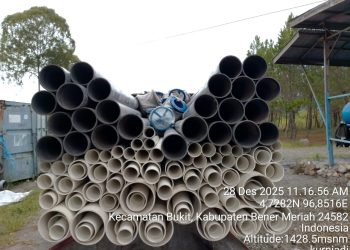 Bantuan Infrastruktur PDAM Tirta Bengi, Foto : Ist