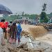 Kondisi Jembatan saat kejadian banjir di jalan utama simpang tiga menuju pondok baru, Foto : Ist