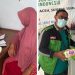 Ketua PMI Bener Meriah dan tim medis Rumah Sakit Amal Sehat Wonogiri Jawa Tengah saat melakukan pelayanan kesehatan dan menyalurkan bantuan kepada masyarakat Samar Kilang. Kamis (29/1/2026). Foto: Doc PMI Bener Meriah