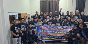 ZLD Polres Bener Meriah saat buka puasa bersama serta santunan anak yatim. Foto:Ist