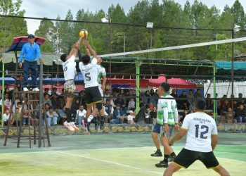 Turnament Bola Voli Kapolres Bener Meriah Cup II. Foto : Prokopim BM
