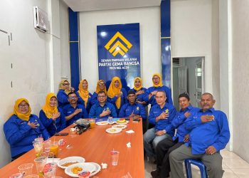 Dewan Pimpinan Wilayah (DPW) Partai Gema Bangsa Provinsi Aceh. Foto : Doc Partai GEMA Bangsa